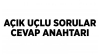 03. Açık Uçlu Sorular Cevap Anahtarı